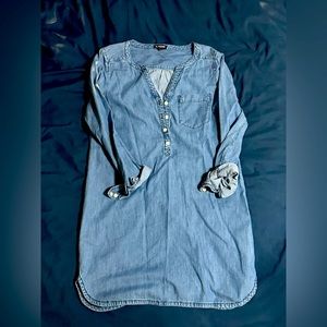 Express denim dress